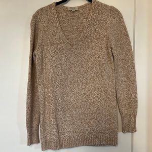 Loft Oatmeal Knit Sweater